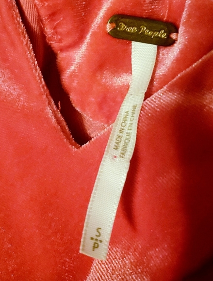****SOLD****     Free People Velvet Dress - Picture 7 of 9